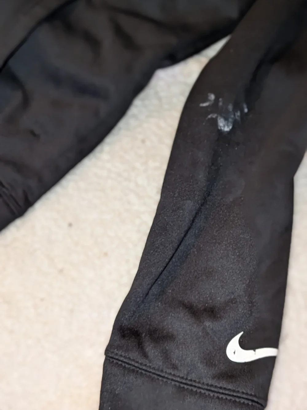Nike Black Hoodie with Red 